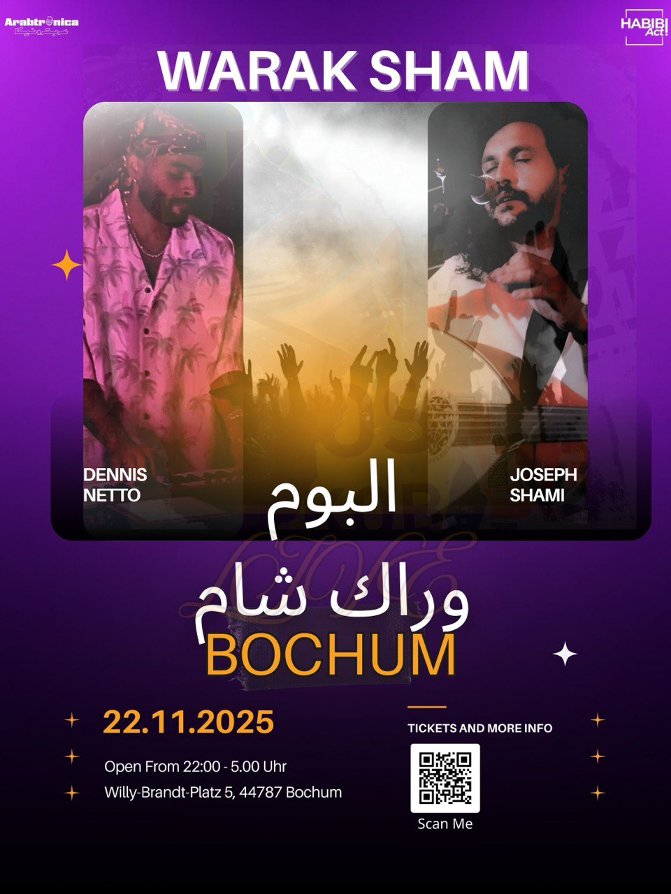 Warak Sham Live Album meets SWANA Sounds