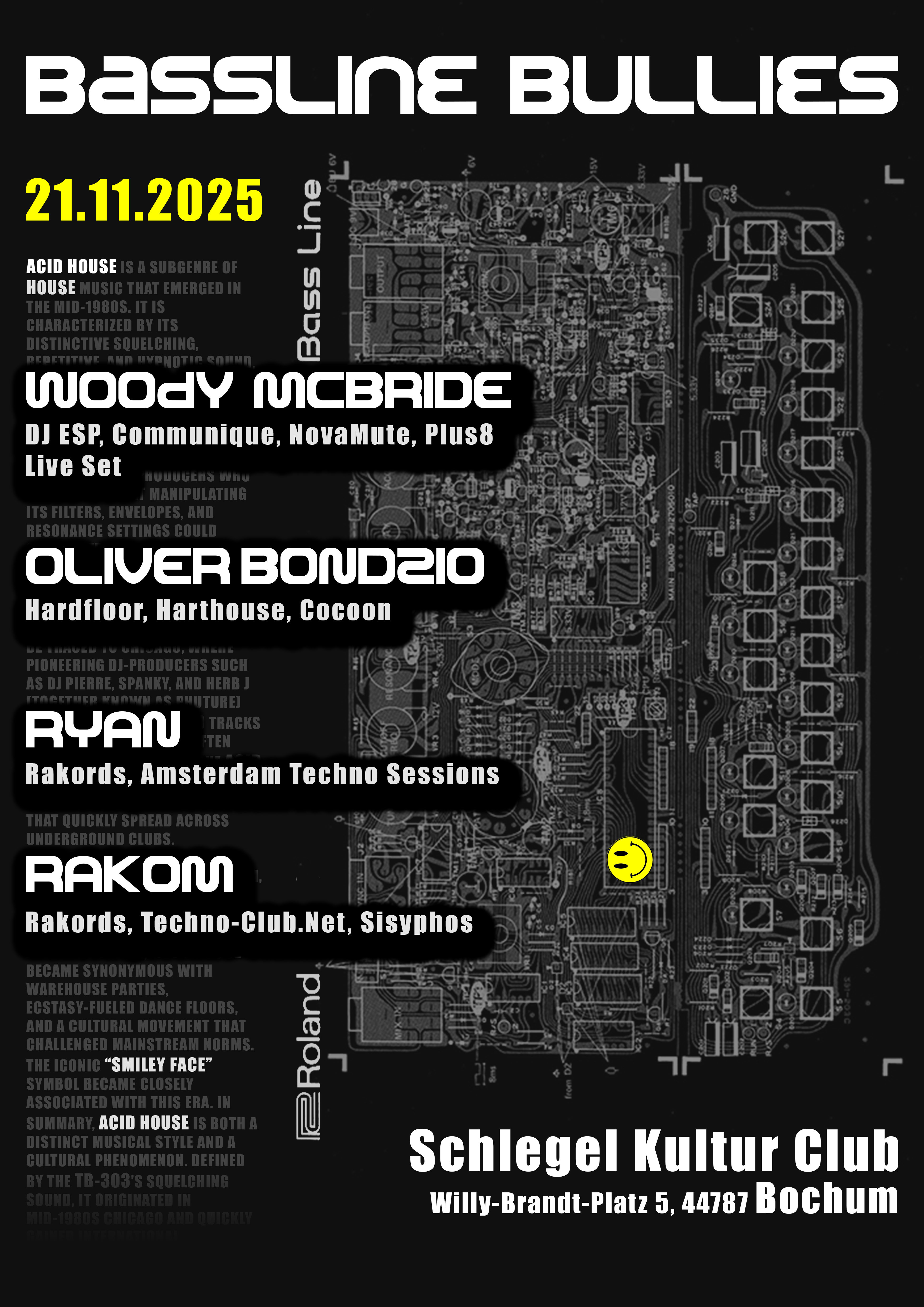 Bassline Bullies w/ Woody McBride